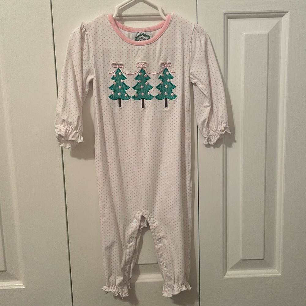Girls 18m Christmas romper